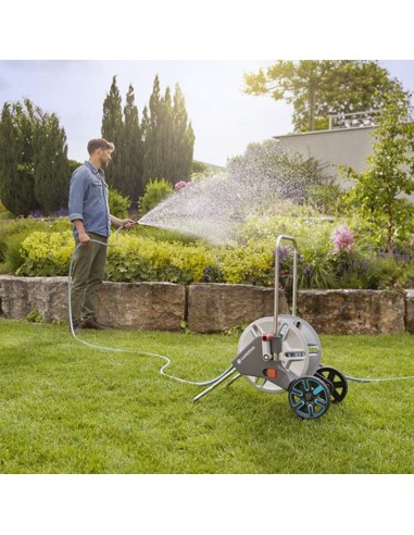 Carro portamanguera jardin GARDENA metal M...