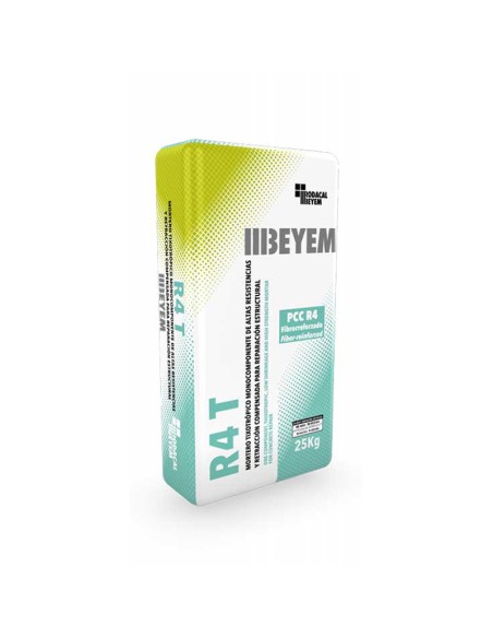Mortero reparacion R4 BEYEM R4T gris saco 25kg