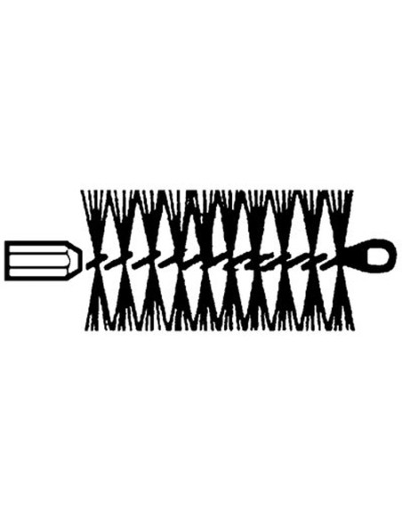 Escobilla limpieza acero D=120mm c/racord