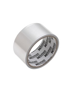 Cinta aluminio adhesiva WOLFPACK rollo 10mt 48mm plata... 2
