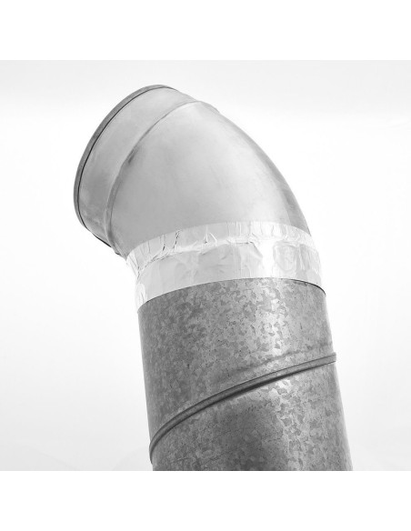 Cinta aluminio adhesiva WOLFPACK rollo 10mt 48mm plata 14060120