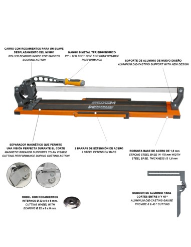 Cortazulejos WOLFPACK   800mm 02320662