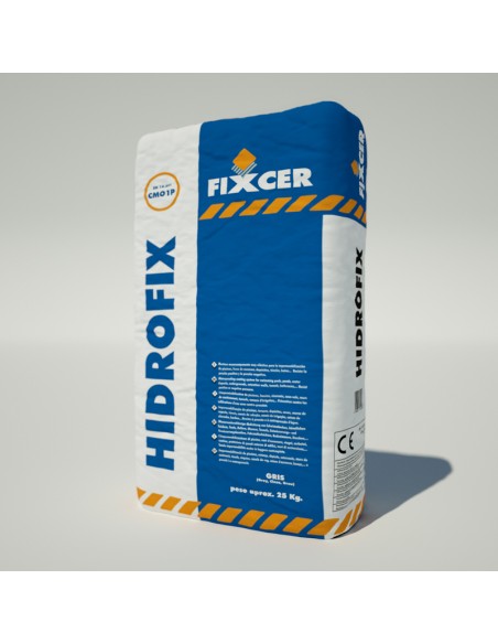 Cemento impermeable CMO1P FIXCER Hidrofix 25kg blanco MHBL--25S1