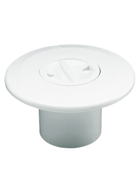 Boquilla aspiracion ASTRAL D.63mm PN6   00300 limpiafondos - Blanca