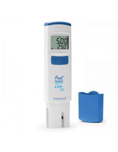 Analizador digital piscinas HANNA medidor TDS + temperatura Pool Line DIST2  0-10gr/l HI983024 especial cloracion salina