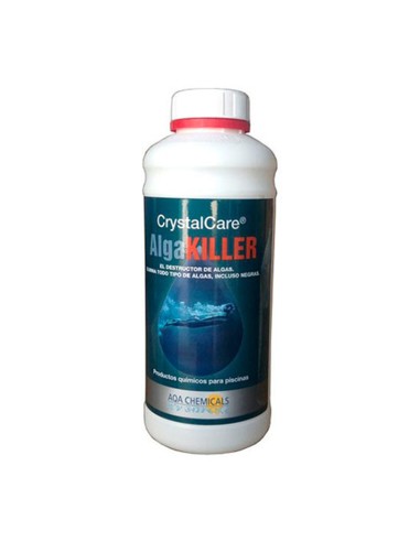 Algicida CRYSTAL CARE AlgaKiller 1lt algas negras E301 (AQA)