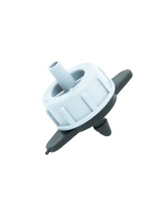 Gotero   4    l/h autocompensante PALAPLAST Axios - gris