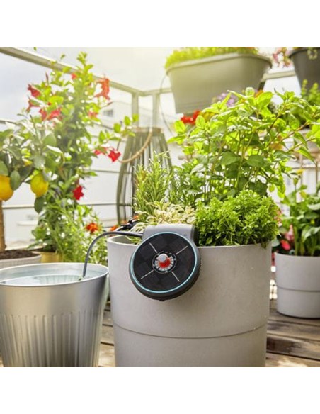 Pack riego goteo solar GARDENA AquaBloom 13300-20