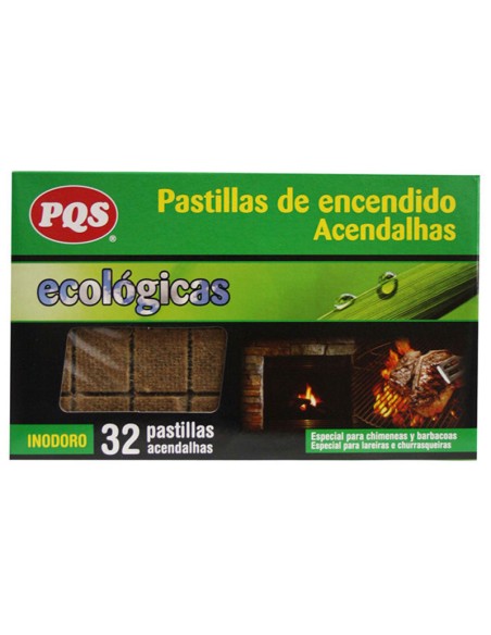 Pastillas enciendefuego PQS ecologicas 32und 13022265