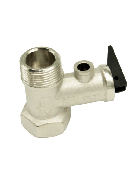 Valvula seguridad termo M-H 3/4"   6 bar