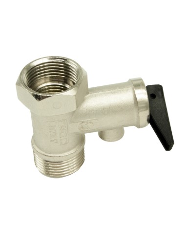 Valvula seguridad termo M-H 3/4"   6 bar
