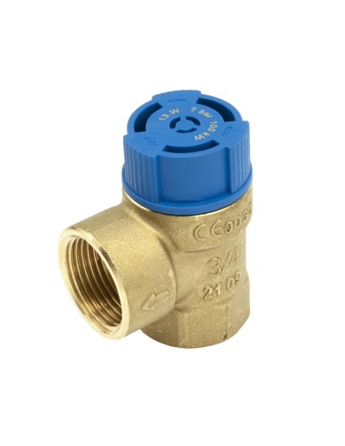 Valvula seguridad ACS-azul H-H 1/2" 6 bar s/t...