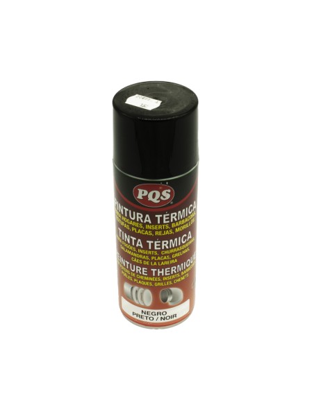 Pintura estufa PQS anticalorica 400ml - negra        1305527