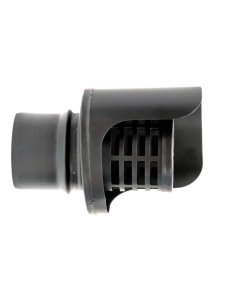 Deflector CHIM simple   80mm horiz vitrifi antillu EXOPELLET