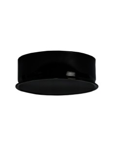 Te CHIM simple  90º 200mm vitrificado negro c/colector holl 2