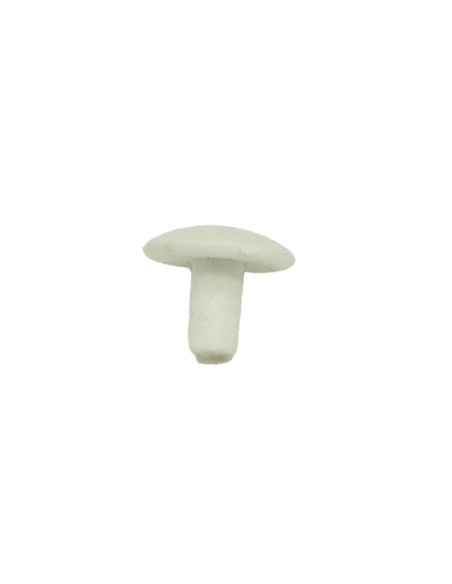 Tapon taco cobertor piscina ATP 6mm plastico mod. blanco