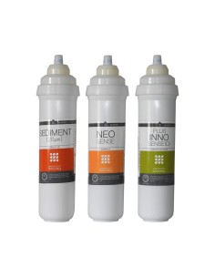 Filtros osmosis ATH 11" ET Circle (1 sedimentos + 2...