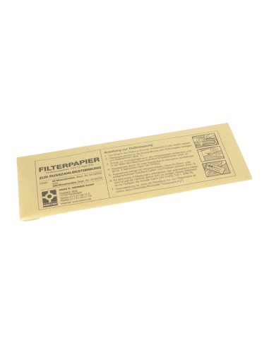 Papel analizador BRIGON opacidad 4291