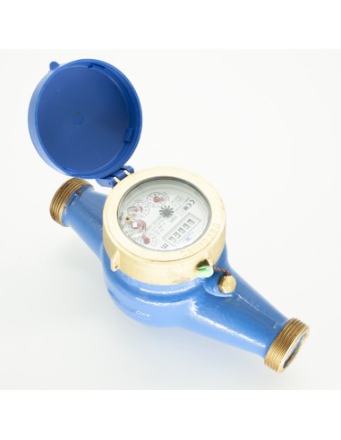 Contador agua riego RUEDAGUA fundicion  1"      RMM25 azul 0000006463