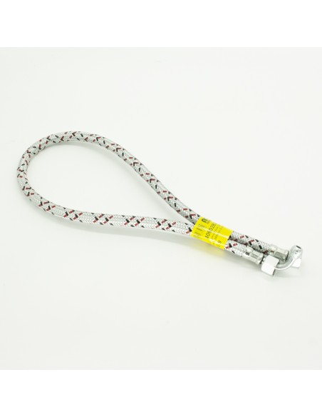 Latiguillo gasoil H-H 3/8"-3/8" acodado   L.800mm D.8mm