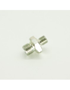 Machon gasoil reducido 1/4"-1/8" racord conico-conico