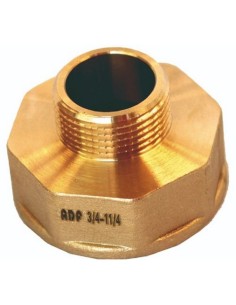 Reduccion LATON marsella M-H   3/4"-1"