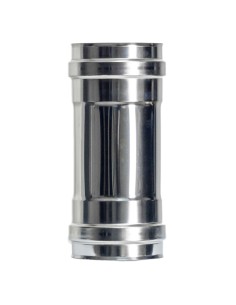 Adaptador caldera CHIM simple H-H 100mm AISI316L