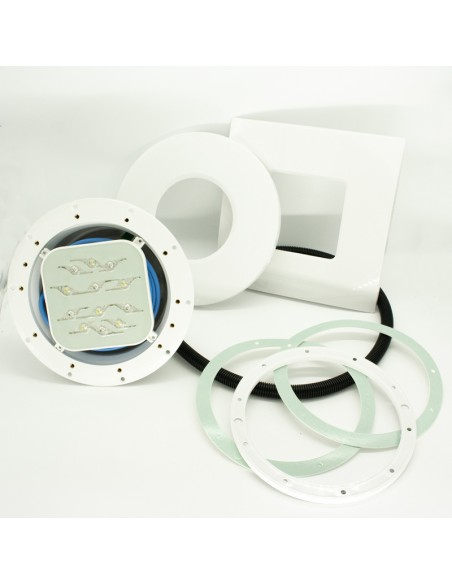 Foco piscina liner WELTICO proyector Desing Diamond led blanca 2500lm 65032LB30