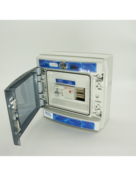 Cuadro electrico sondas - control electrovalvula 220V