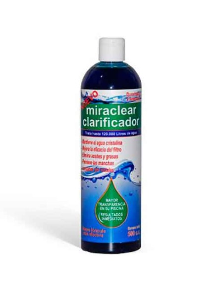 Clarificante agua piscina Lo-CHLOR Miraclear liquido 500ml E806 (Aqa)
