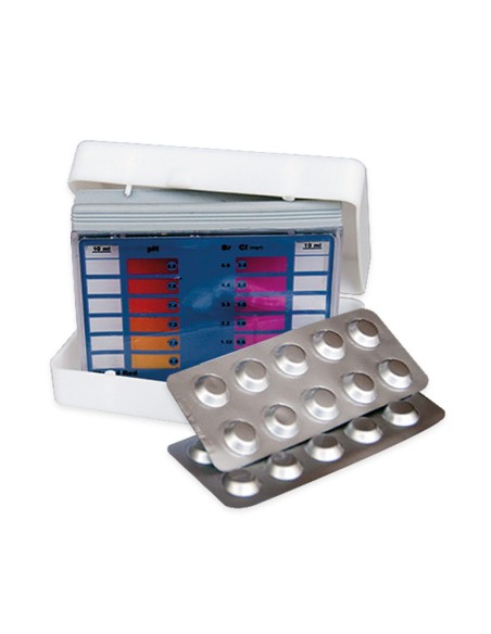 Analizador pastillas PH/CL/BR SIQUA Pool-Tester 7110
