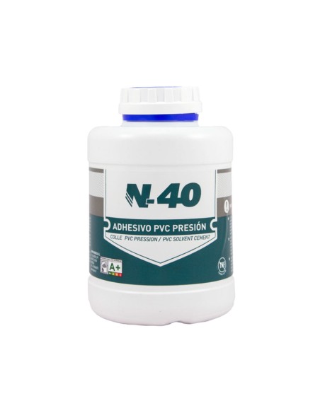 Pegamento PVC presion HEYPAR N-40 500ml c/pincel IT00404P (IT3)