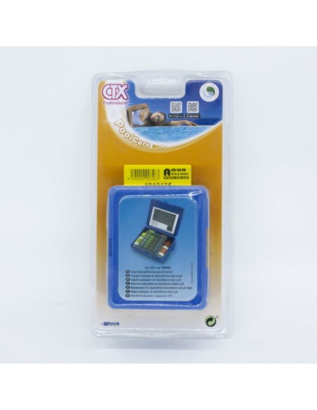 Analizador agua piscina CTX Pooltester PH/cloro/bromo 25948 de gotas (Certikin)