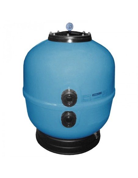 Filtro piscina ASTRAL Aster azul 600mm 14m3/h c/val lateral