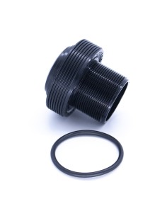 Racord filtro CORAL pasamuros 63mm 01012015 +junta (QP)