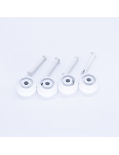 Rueda limpiafondos CORAL + pasadores 19002091 (QP) (x4)