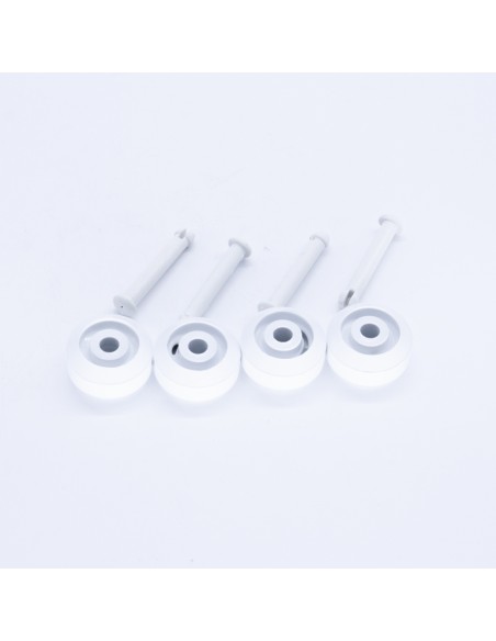 Rueda limpiafondos CORAL + pasadores 19002091 (QP) (x4)