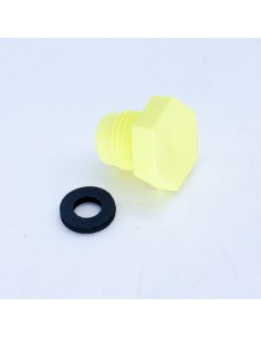 Purgador filtro piscina CORAL tapon amarillo y junta...