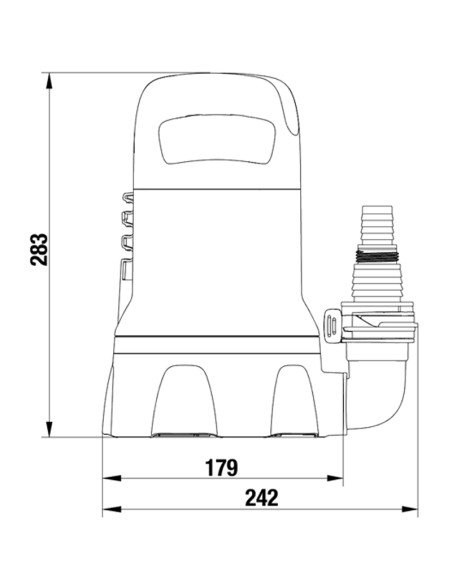 Bomba achique GARDENA agua limpia   9000 300W 9030-20