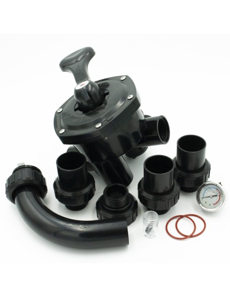 Valvula selectora filtro piscina SUPERPOOL lateral 1½" EMX-060-0015