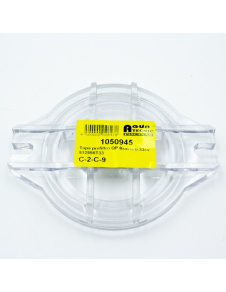 Tapa prefiltro QP Bravia 0.33cv                 512556T33
