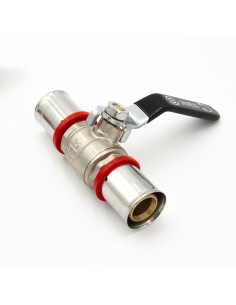 Valvula esfera MULTICAPA 25mm palanca EMB EM-21VELI25