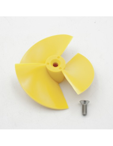 Helice limpiafondos piscina DOLPHIN turbina amarilla + tornillo 9995269 (Maytronics)