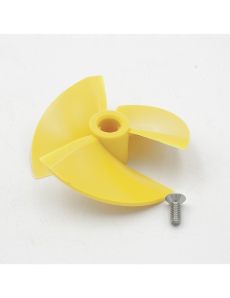 Helice limpiafondos piscina DOLPHIN turbina amarilla + tornillo 9995269 (Maytronics)