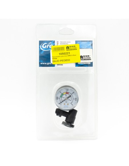 Manometro filtro piscina GRE 0-3bar AR506