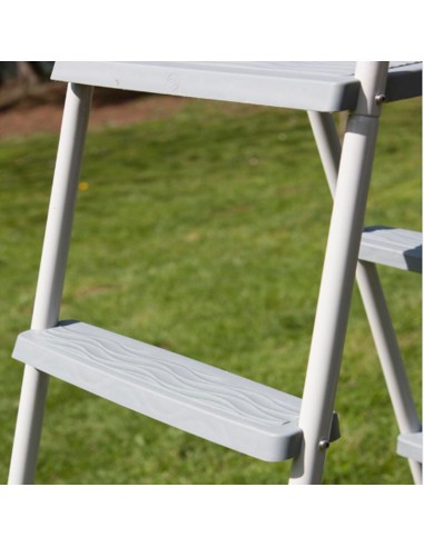 Escalera piscina desmontable GRE 134cm ET1213