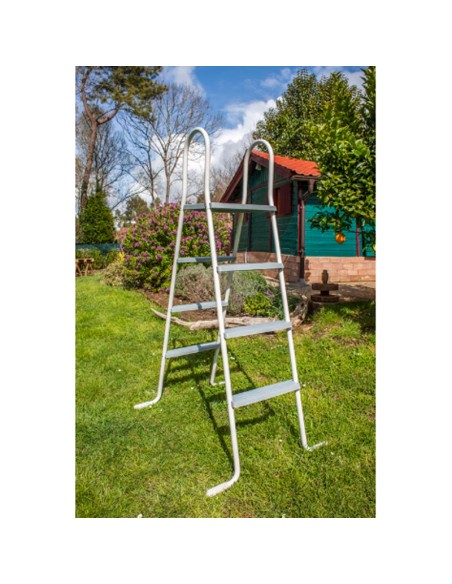 Escalera piscina desmontable GRE 134cm ET1213
