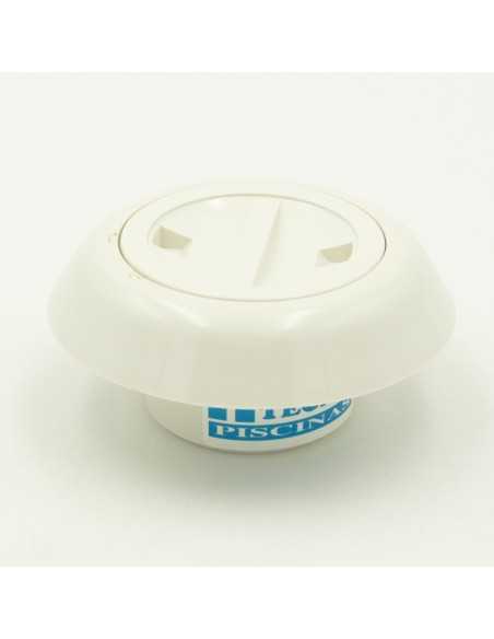 Boquilla aspiracion piscina hormigon ASTRAL toma limpiafonfos D.50mm PN10 24415 Blanca