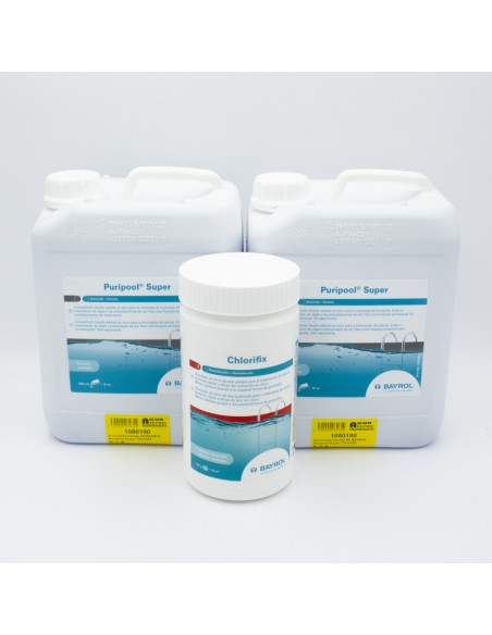 Pack invernada BAYROL 2 botes de 5lt + Chlorifix