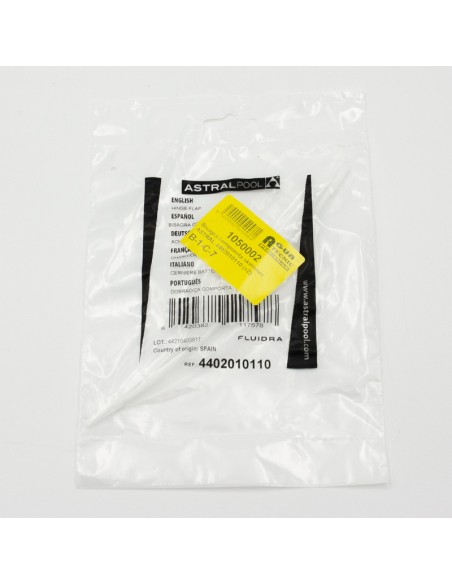 Bisagra compuerta skimmer piscina ASTRAL bolsa 2und 4402010110
